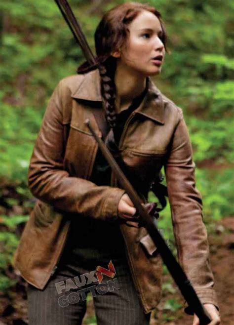 Katniss Hunger Games Leather Jacket – Qawach Leather